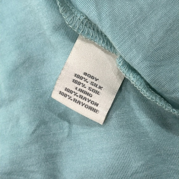 Ella Moss Silk Spaghetti Strap Dress - L - Picture 6 of 8